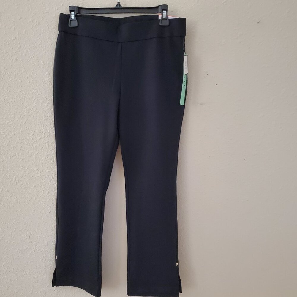 NWT Rafaella Comfort fit Stretch Waist Band Pull on Styling Pants Size 8 Petite.